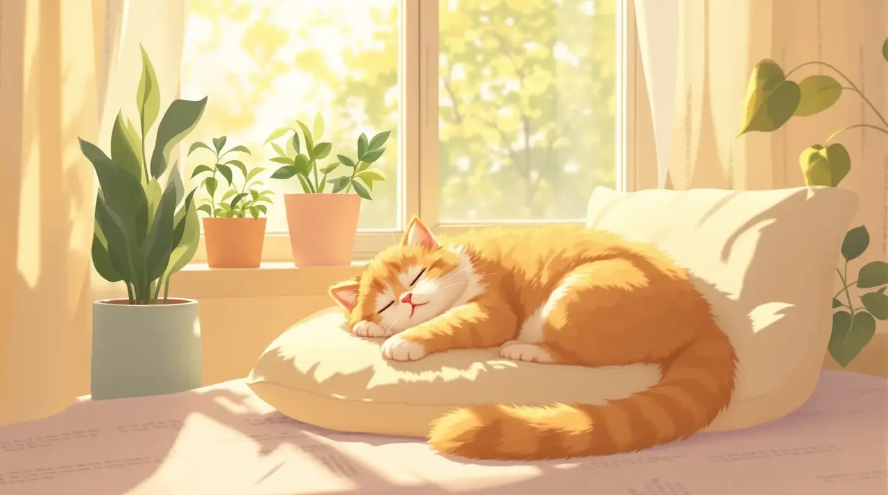 一只猫的晴日 - 黄果短剧入口首屏推荐海报
