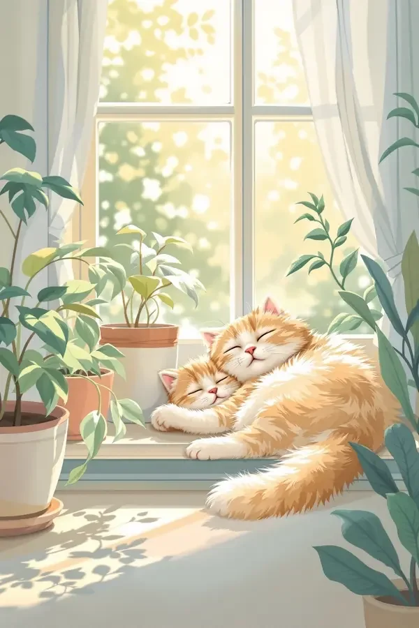 一只猫的晴日短剧封面 - 黄果短剧入口